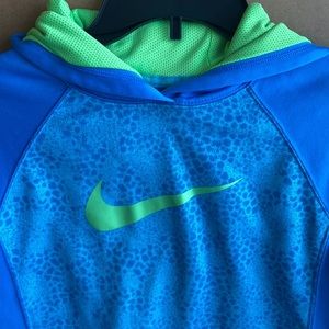 Nike Girls Swoosh Sweatshirt Hoodie L